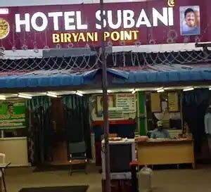 hotel subani menu|Hotel Subhani